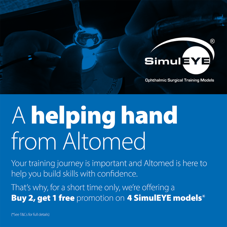 Buy 2, get 1 free promotion on 4 SimulEYE models*