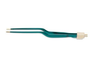 7 1/2” (19.1cm) Cushing Bayonet Irrigating, Non-Stick Bipolar Forceps, Insulated, 0.7mm