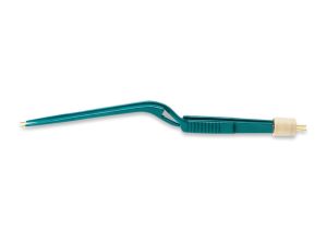10” (25.4cm) Reverse Action Bipolar Forceps, Insulting, 1.0mm
