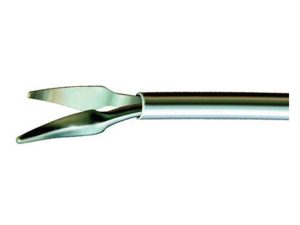 Curved Horizontal Scissors Curved Shaft 23G Disposable