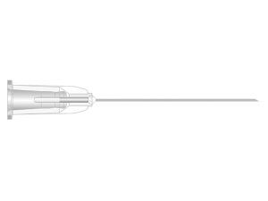 Peribulbar Needle 25G x 1.25" (0.5 x 22mm)